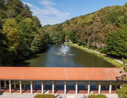Mestni park Maribor s tremi ribniki